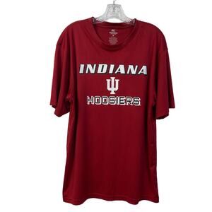 Men's COLOSSEUM L Indiana University Hoosiers IU Short Sleeve Polyester T-Shirt